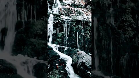 BEAUTIFUL WATERFALL WITH INCREDIBLE MEDITATION SOUND #nature #meditationsound #universe #waterfalL