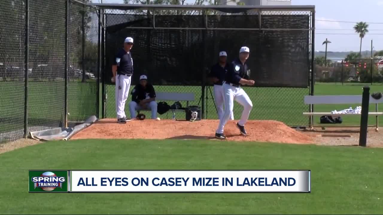 All eyes on Casey Mize at Tigers spring training