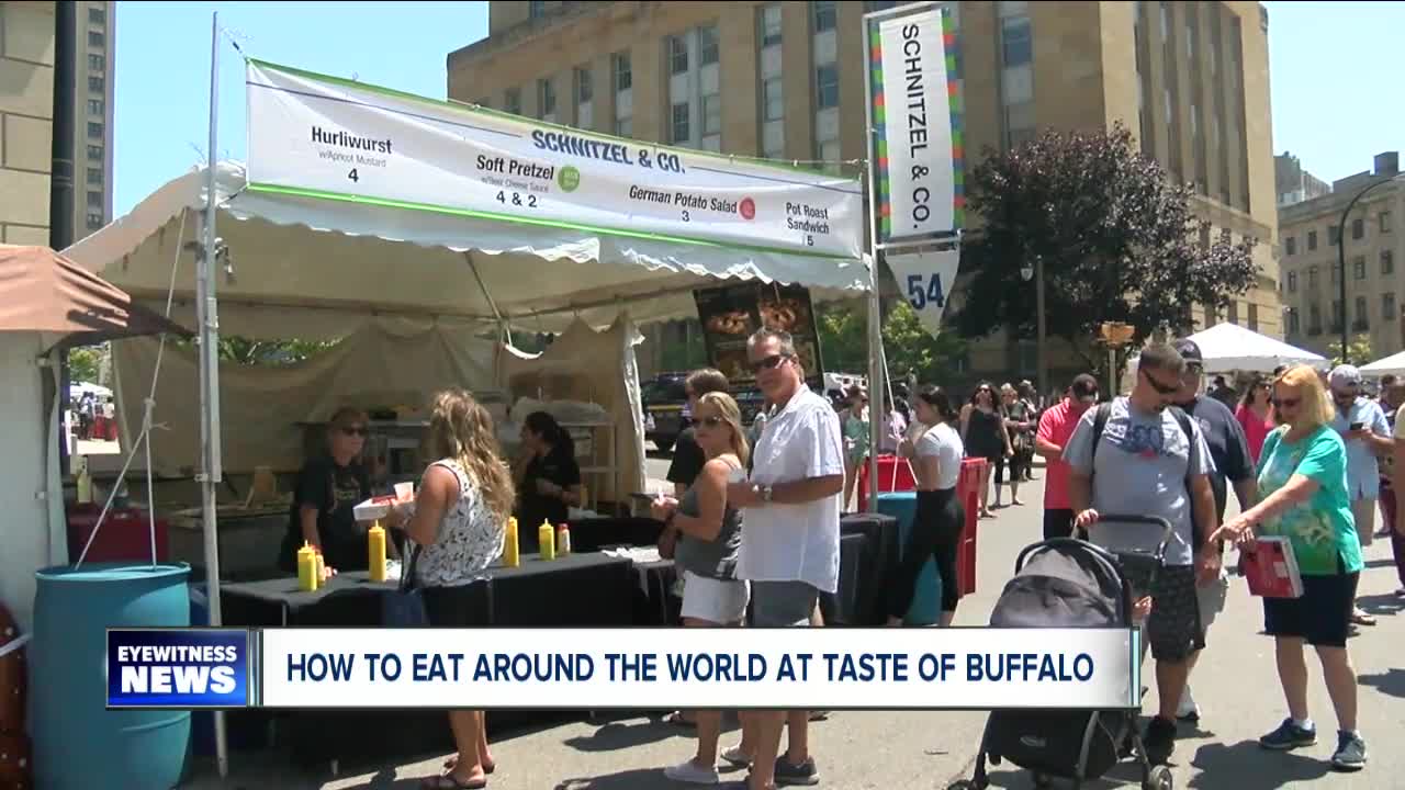 Dining around the world at the Taste of Buffalo