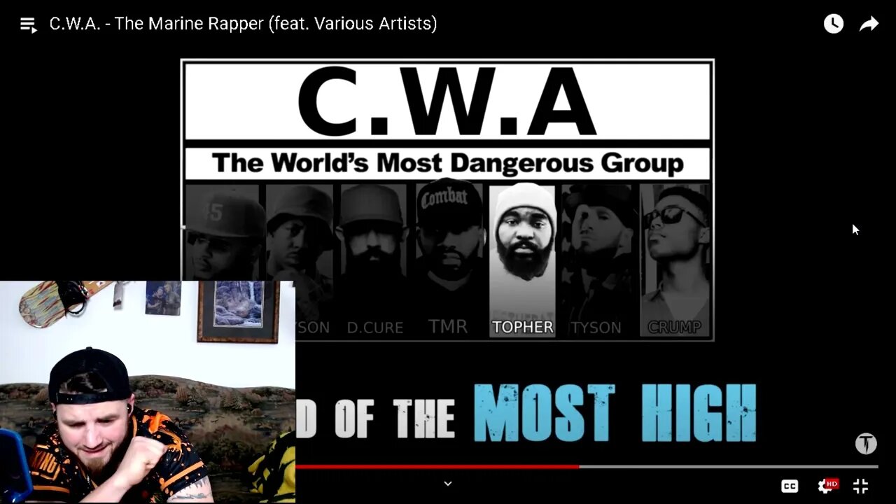 CWA - The Marine Rapper (WiscoReaction)
