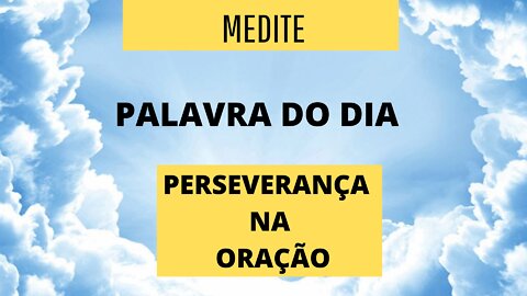 PALAVRA DO DIA 22/09/2022