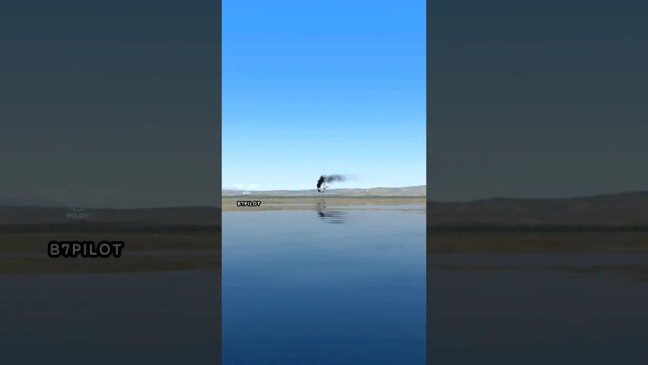 Plane crash due to control system failure #airplane #shorts #planecrash