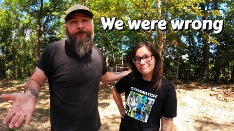 He Told Us The Bad News | DIY Tiny House | Tiny Homestead In The Woods