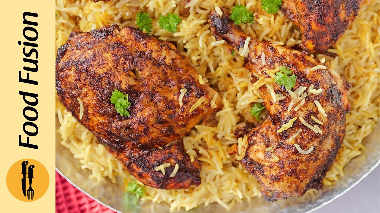 Restaurant Style Chicken Mandi recipe by Food Fussion.