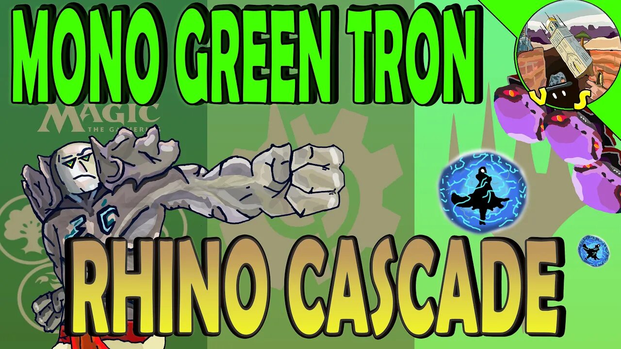 Mono Green Tron VS Rhino Cascade｜Draco! ｜MTGO Modern League Match