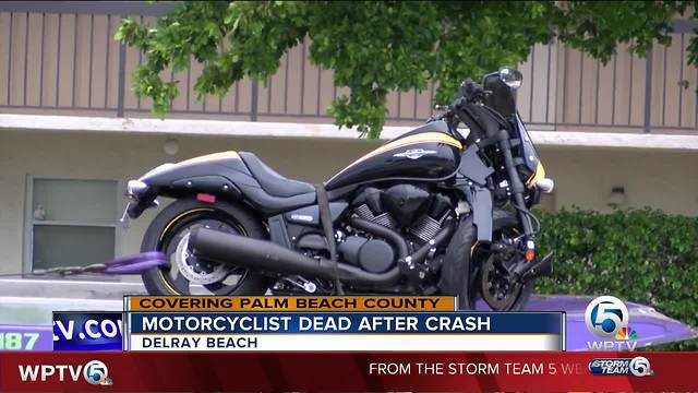 Motorcyclist dies in fatal crash after running red light in Delray Beach