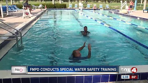 FMPD conducts water safety training for officers