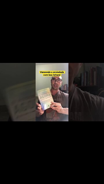 Leia este livro e vença a ansiedade #shorts