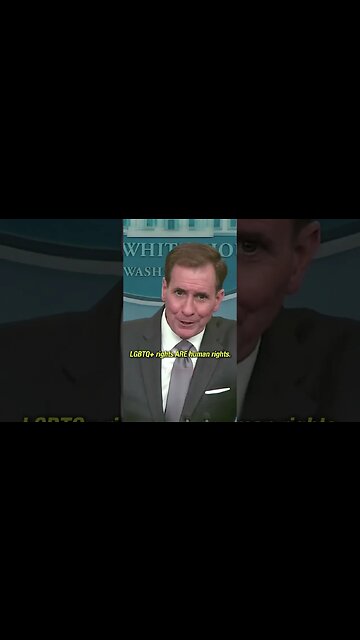 WHAT? Biden spokesman says that "LGBTQ+ rights" are "a core part of our foreign policy"