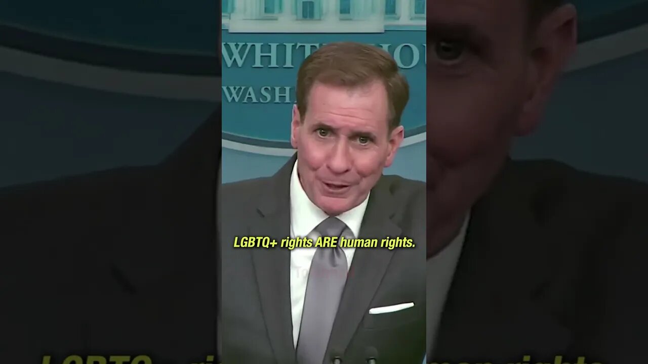 WHAT? Biden spokesman says that "LGBTQ+ rights" are "a core part of our foreign policy"