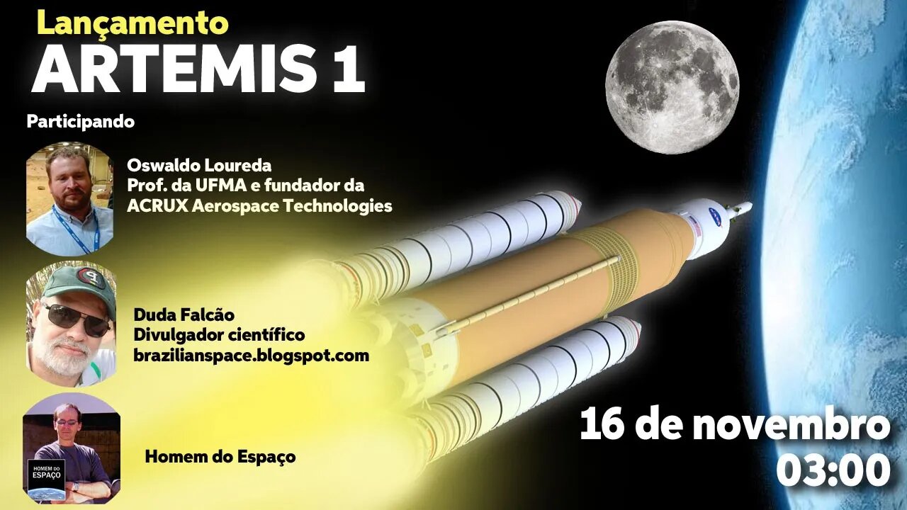 LANÇAMENTO DO ARTEMIS I