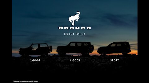 Ford Bronco 2021 - All new & redesign