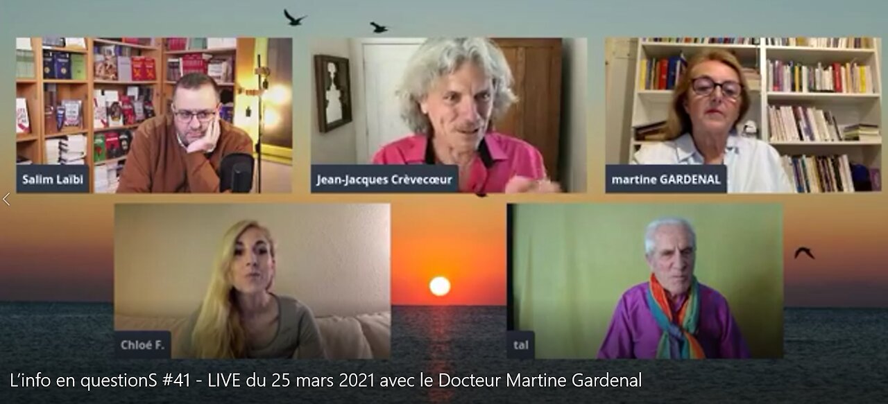 L’info en questionS #41 - LIVE du 25 mars 2021 avec le Docteur Martine Gardenal