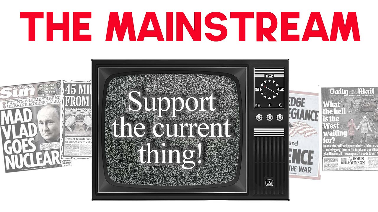 How Mainstream Media Has Too Much Power and Influence - The Mainstream Part One