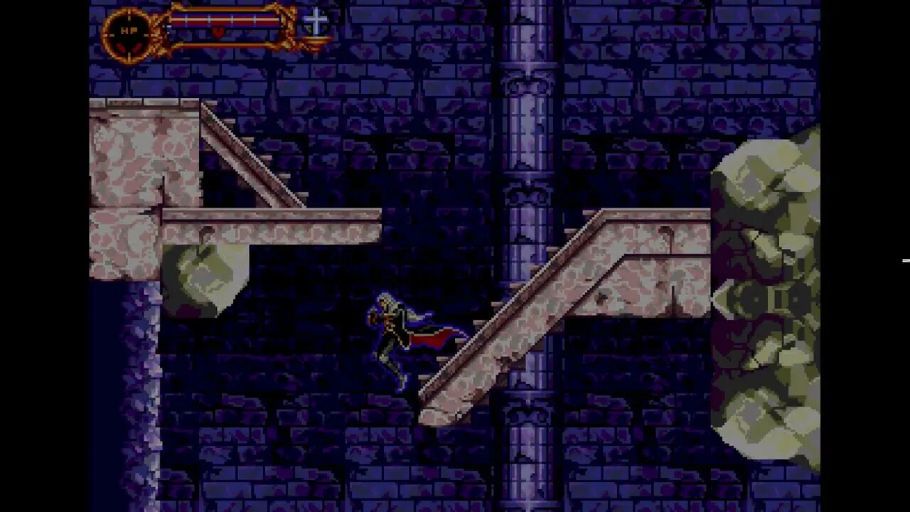 Castlevania: SotN Genesis Level 1 Entrance Early Demo Using Bizhawk@PigsysRetroGameDevTutorials