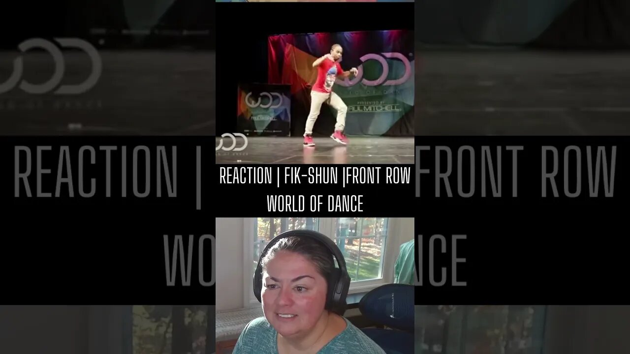 REACTION | FIK SHUN | FRONTROW | WORLD OF DANCE #shorts #viral #dance #reaction #music