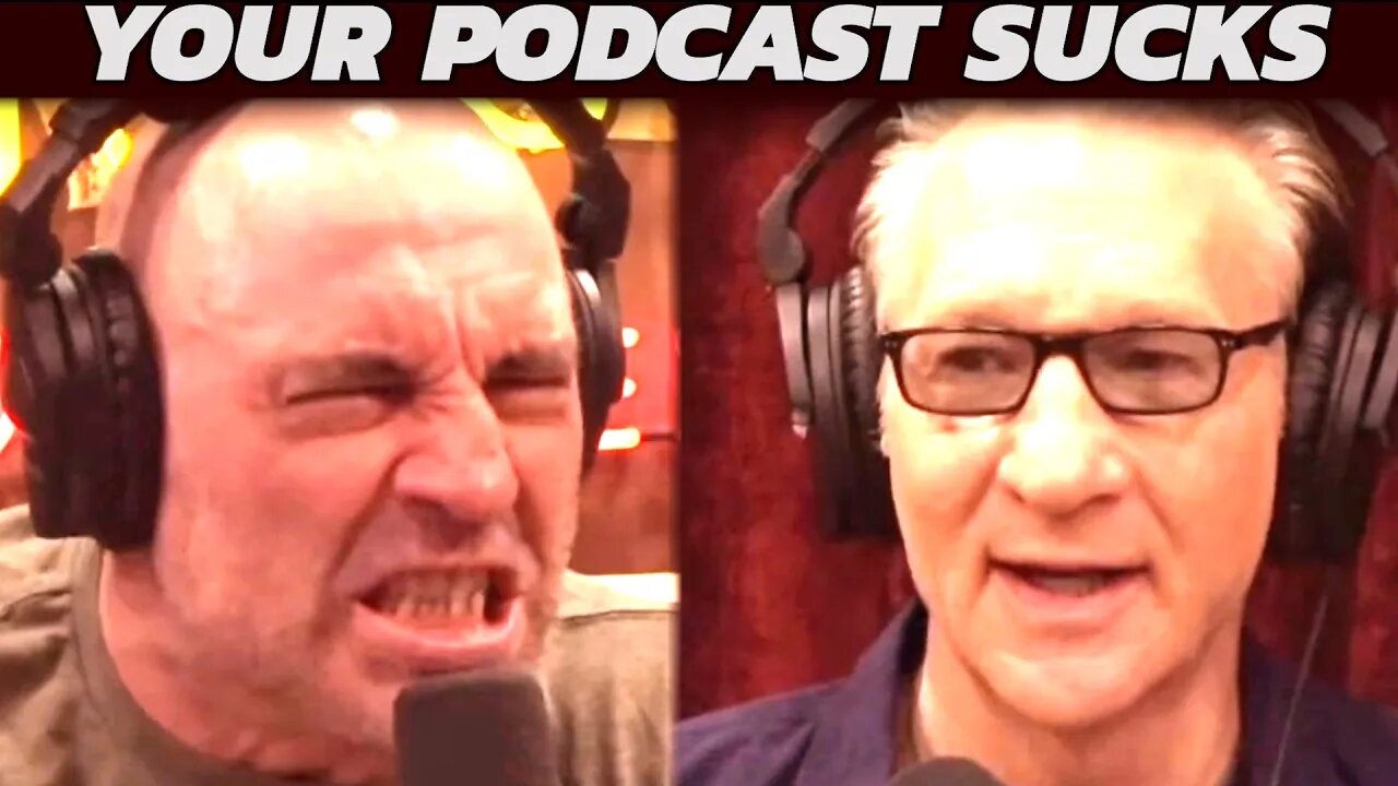 Bill Maher Thinks His Podcast Is Better Than Joe Rogan's Podcast