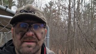 2022 November 8 Hunt vLog Landscaping for Whitetails