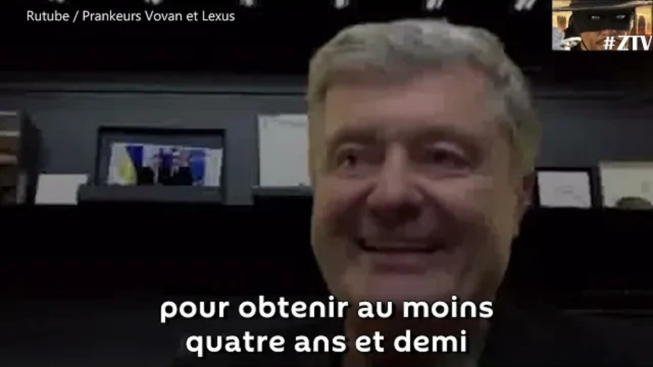 #Ukraine#Porochenko 😈 a admis que les accords de Minsk étaient une imposture 🤮