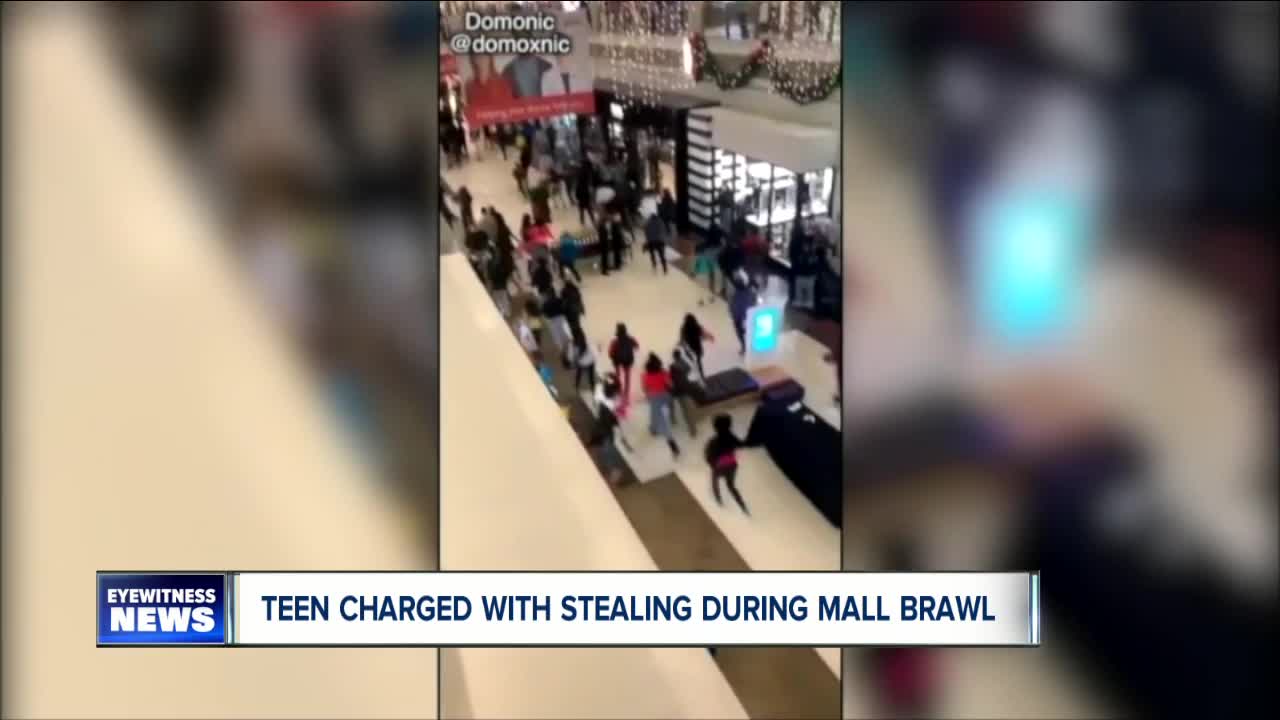 Teen arrested in connection to Michael Kors larceny during mall brawl