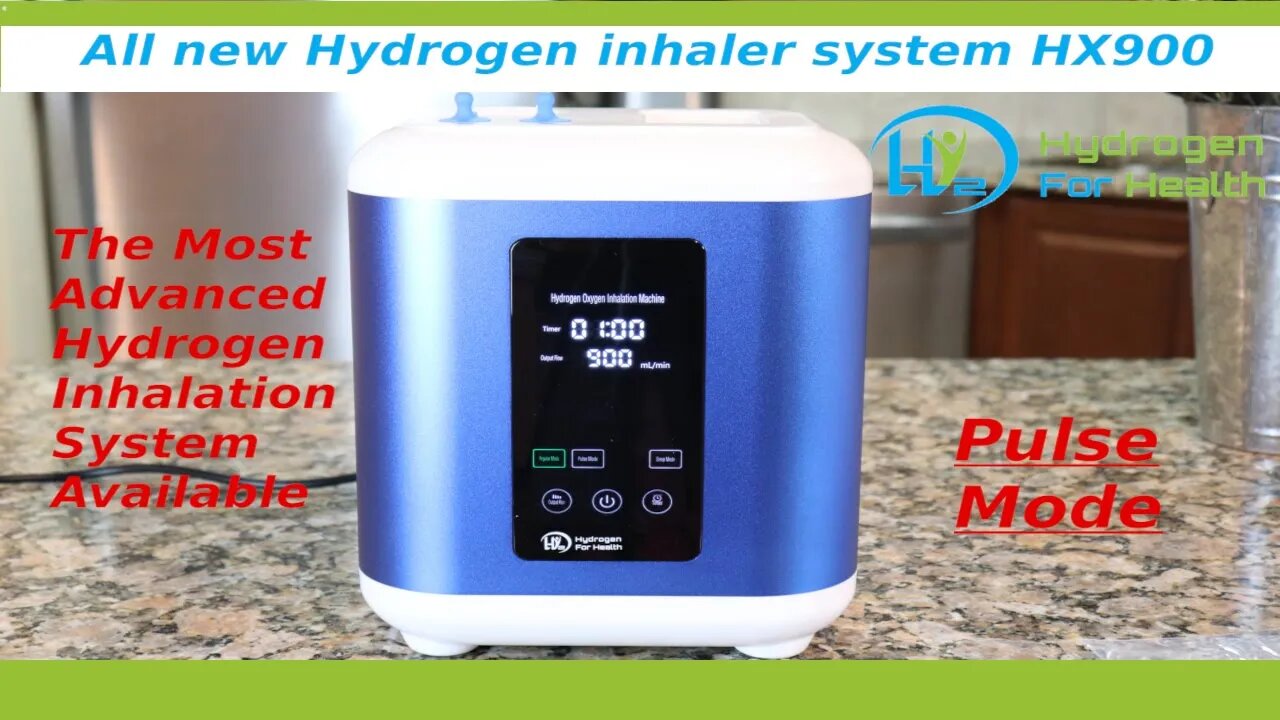 Intelligent Hydrogen Inhaler with Pulse mode