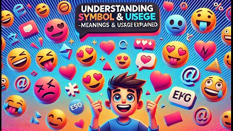 Understanding Symbol Emojis ❤✨ | Meanings & Usage Explained | Part-03 | CTG_FunZone