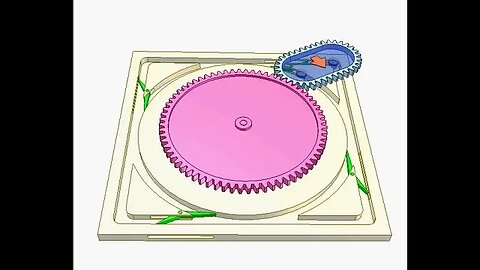2054 Oval gear 3c