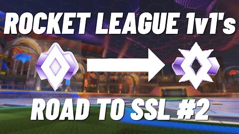 How to rank up from Champ 1 to Champ 2 in 1v1 Rocket League | ROAD TO SSL #2