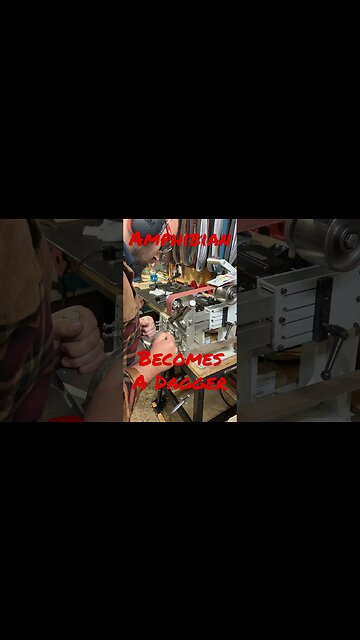 Amphibian: Dagger she becomes #beauty #knife #homemade #montana