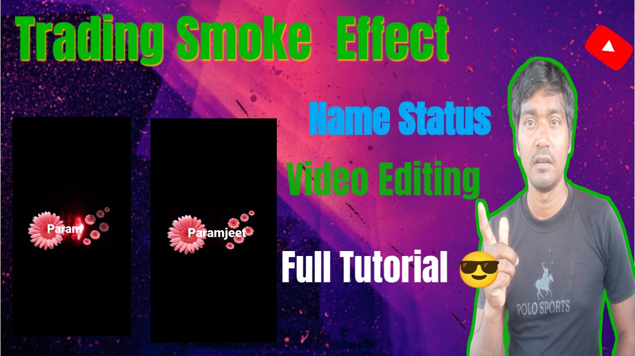 Trading Smoke Effect Name video editing