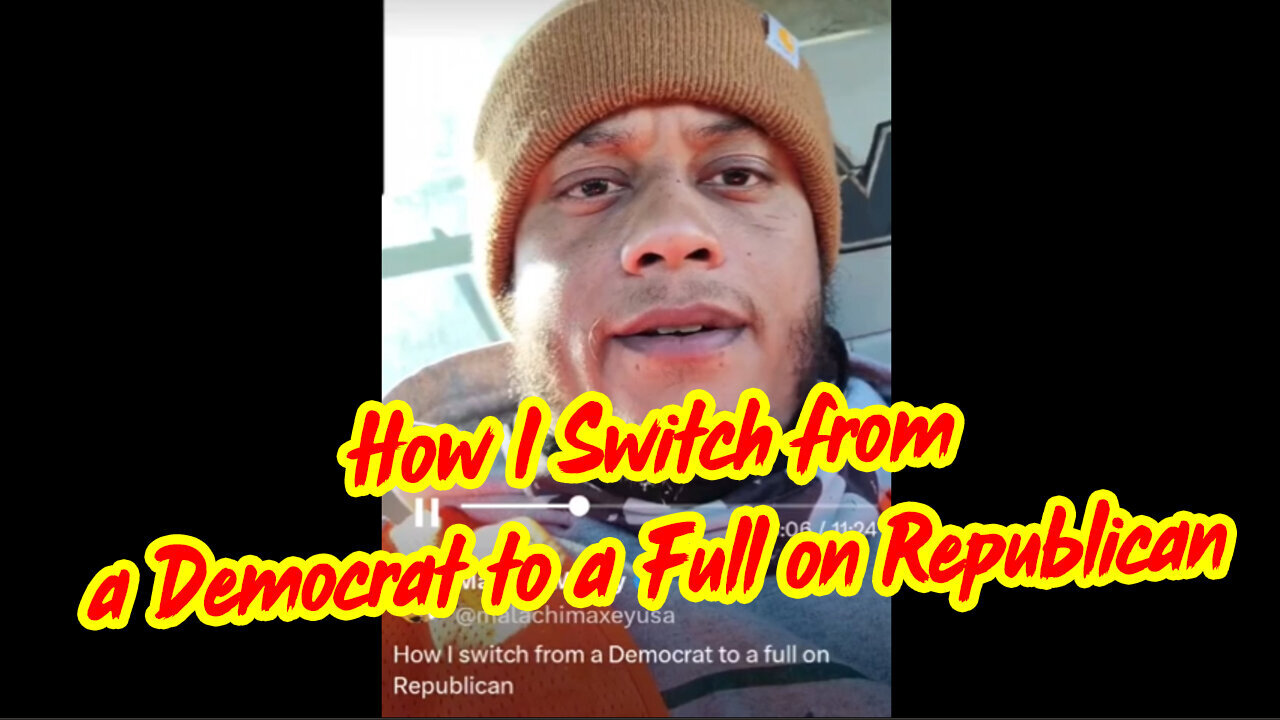 This is HUGE ~ How I Switch From a Democrat to a Full on Republican!