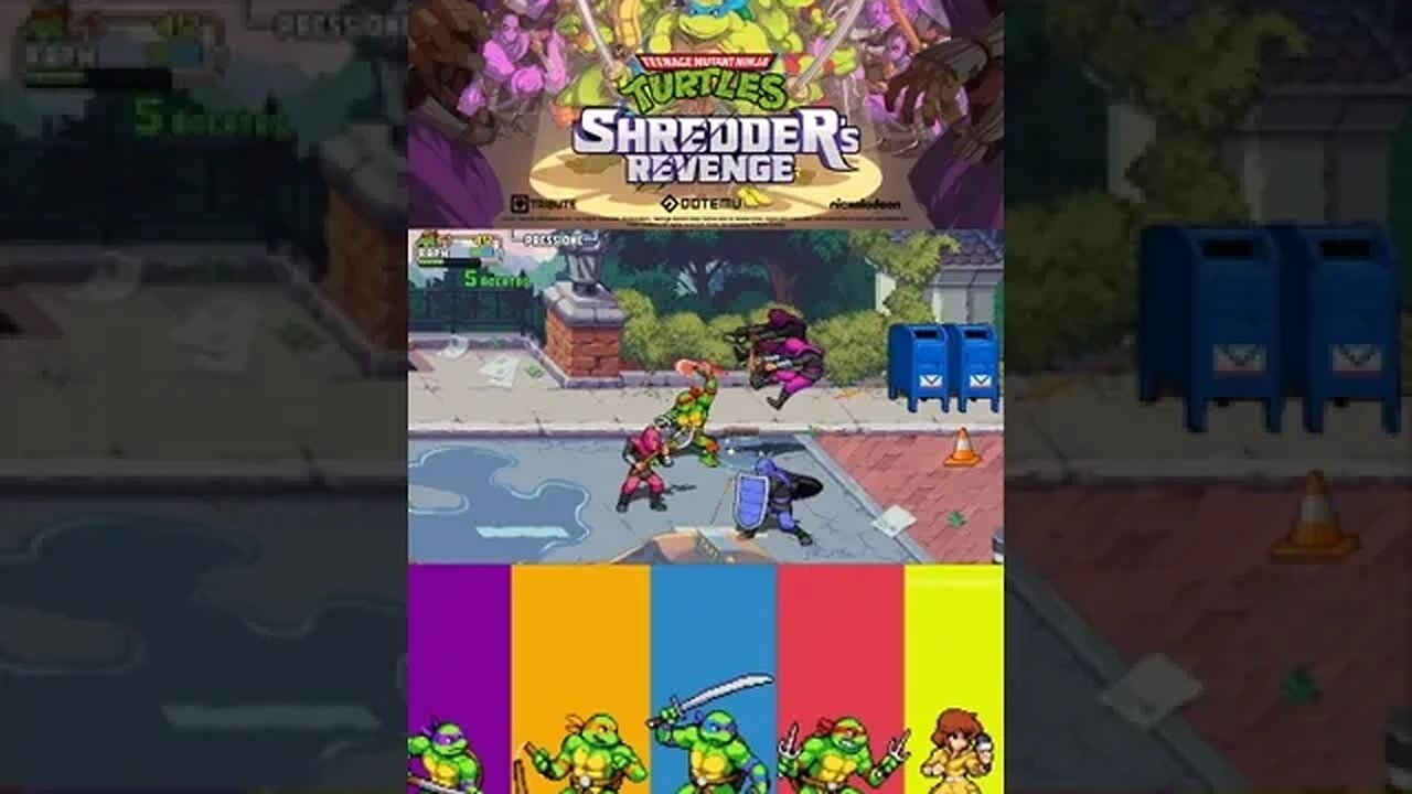 Tartarugas Ninjas Gameplay - parte 21 #shorts