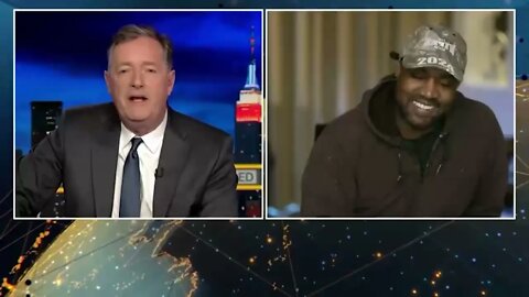 Kanye West (Ye) calls Piers Morgan a Karen...