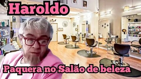 Chico Anysio Show; Haroldo, o paquerador do salão 😅