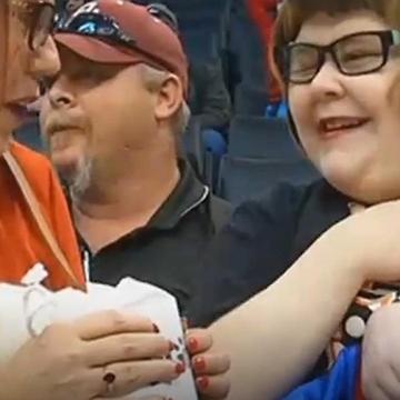 Lainy Frederickson's Basketball Debut