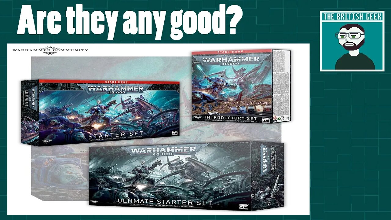 Warhammer 40k: 10th Ed Starter sets, are they a good deal? (Kinda)