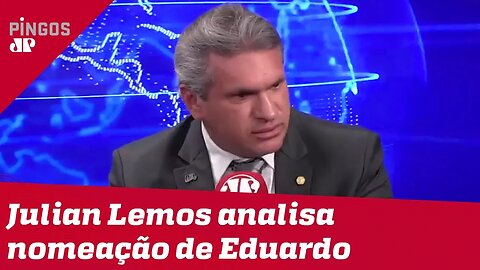 Julian Lemos analisa nomeação de Eduardo Bolsonaro à liderança do PSL: 'Começou errado'