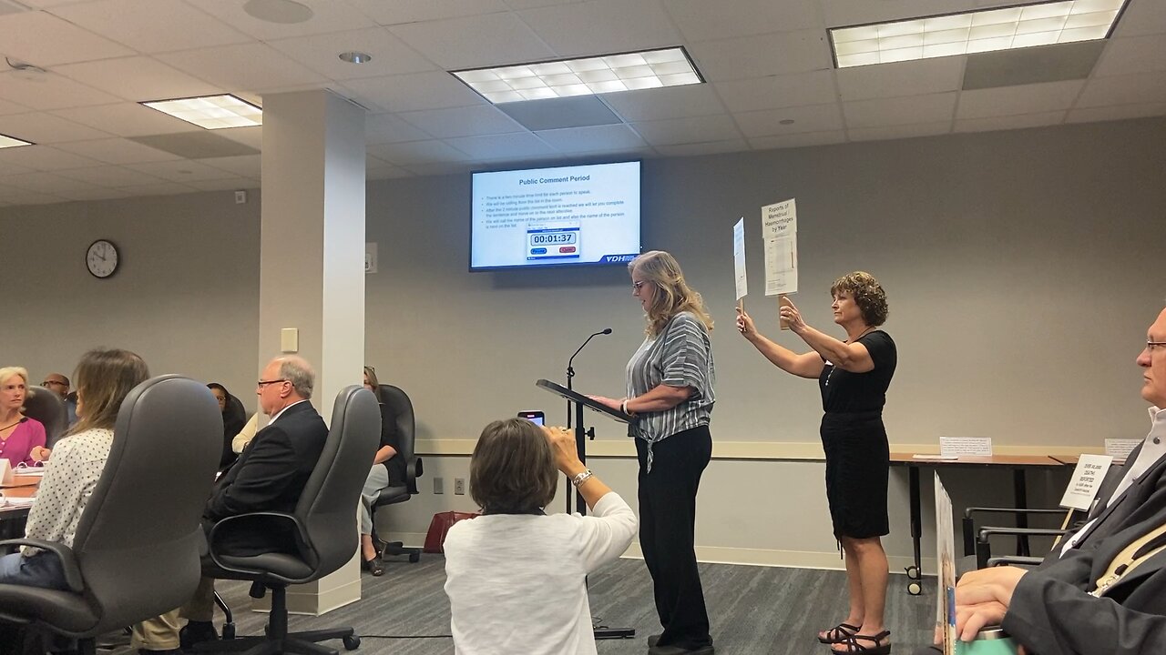 6/15/23 VA Board of Health MTG Jennifer Herget