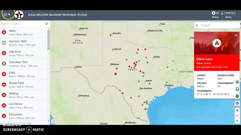 Texas Is On Fire! Abilene And Large Parts Of Texas Are Being Evacuated As Fires Spread Fast!