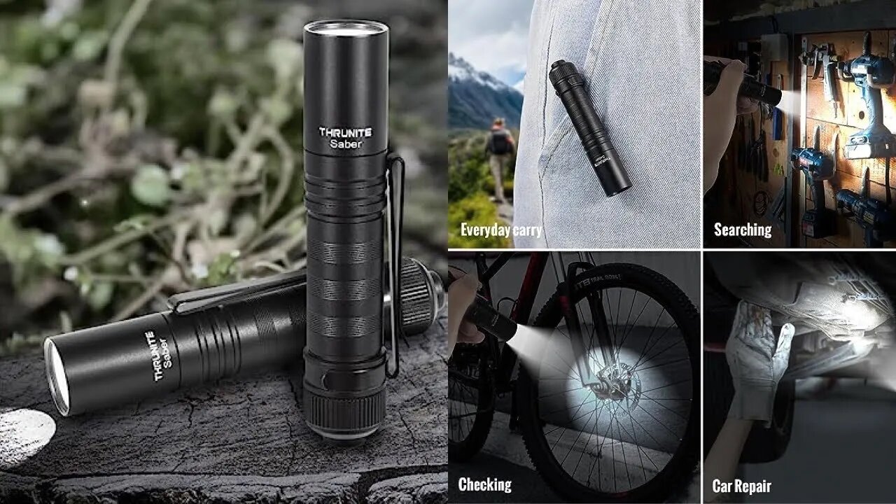 ThruNite Sabre 659 Lumens AA battery powered !