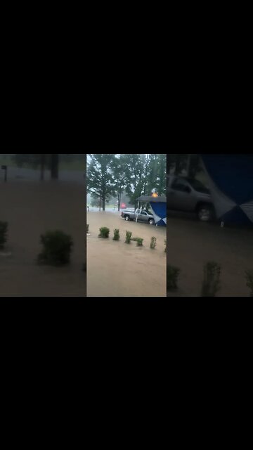 Flooding On E Jackson Ave In Monticello Arkansas 07/06/23