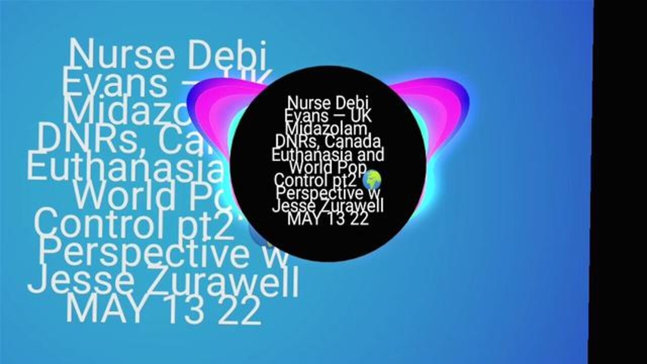 Debi Evans — UK Midazolam, DNRs, Canada Euthanasia & Pop Control pt2 🌍 Perspective w Jesse Zurawell