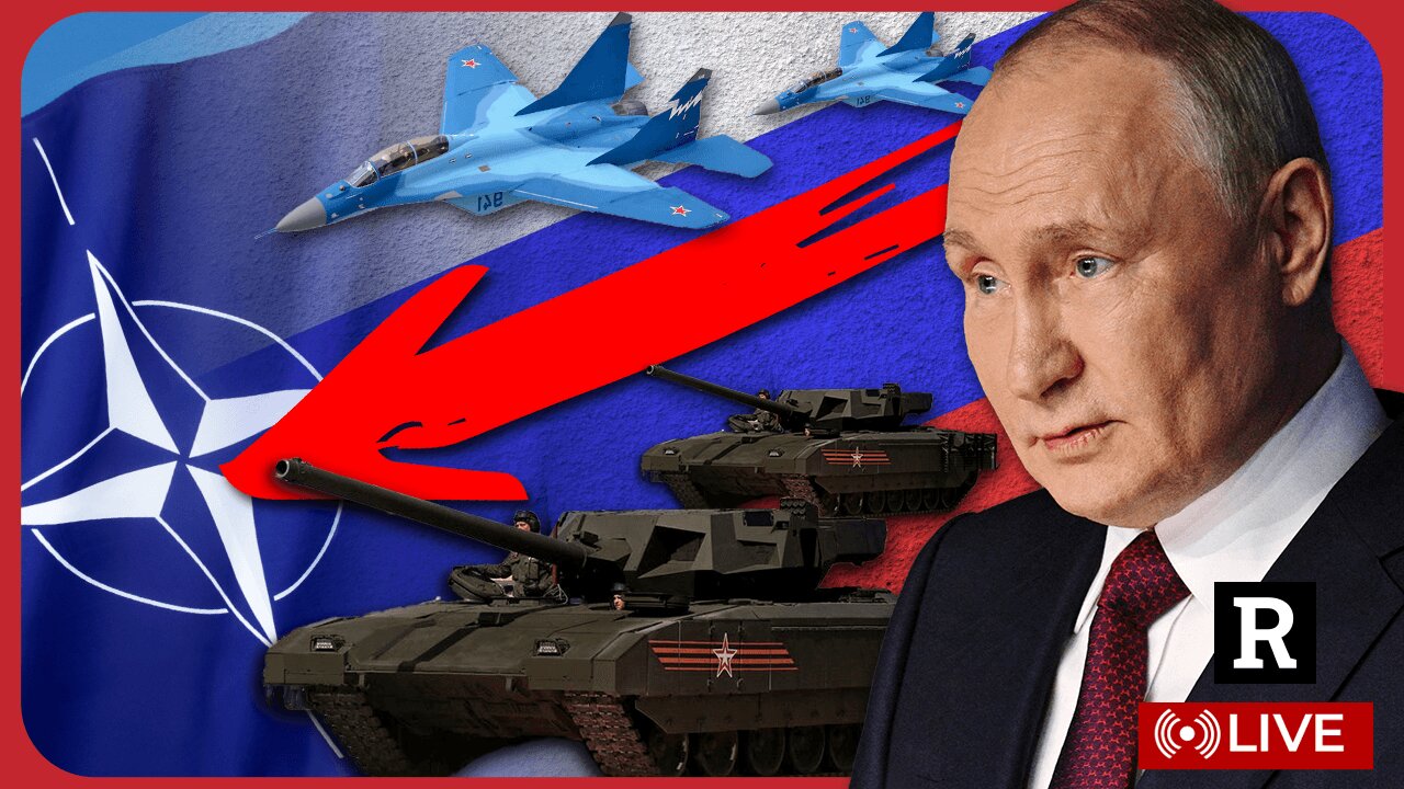 Oh SH*T, it's starting. Putin LAUNCHES massive military response | Redacted with Clayton Morris