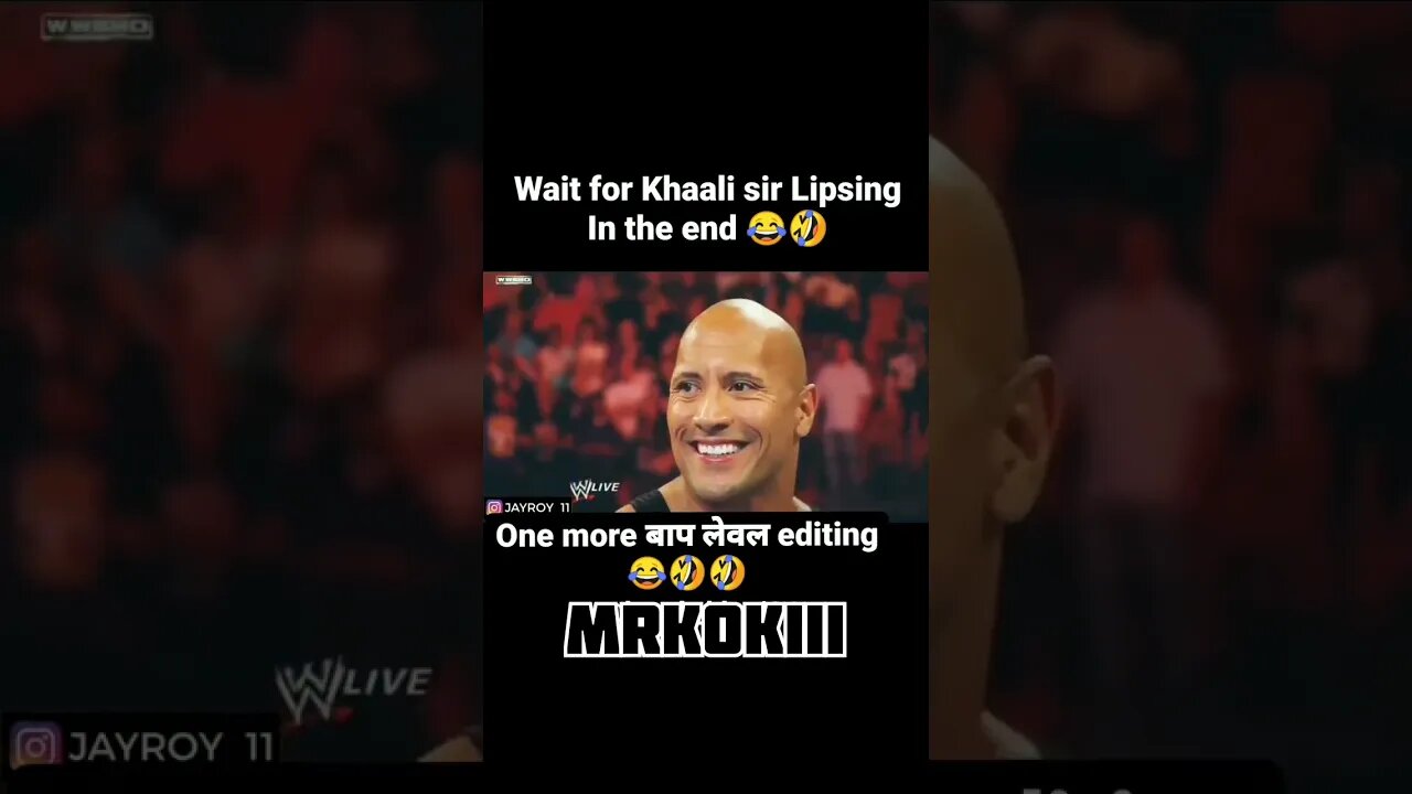 Wait for end 😜😜||#wwe #funnyvideo