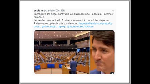 Ça va mal pour Trudeau . . .