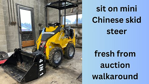 chinese mini skid steer INFRONT yf480