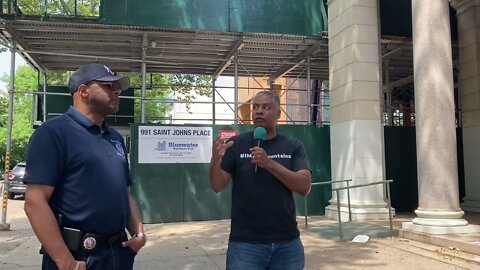 The Community Peace Prayer And Prayer Walk hosted by @NYPD77Pct @77thpctcouncil 7/9/2022 @