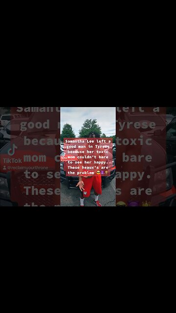 Samantha Lee left a good man in Tyrese because her toxic mom couldn’t bare to see her happy.