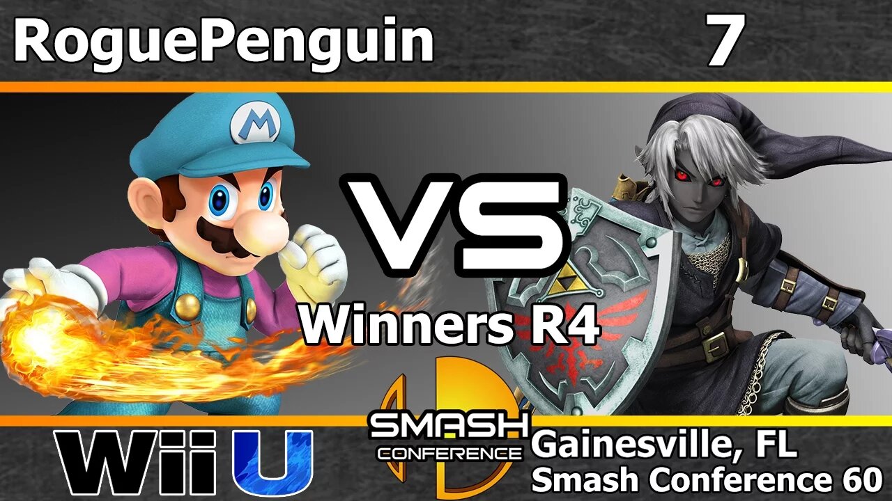 RoguePenguin (Mario) vs. 7 (Link & Meta Knight) - Winners R4 - SC60