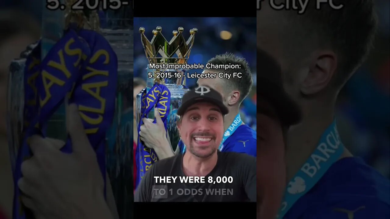 Leicester City Most Unlikely Champion EVER?